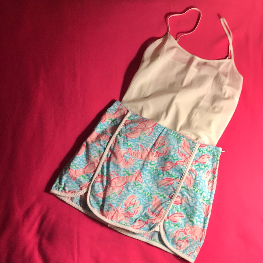 Lilly Pulitzer Lobstah Roll Calla Skort